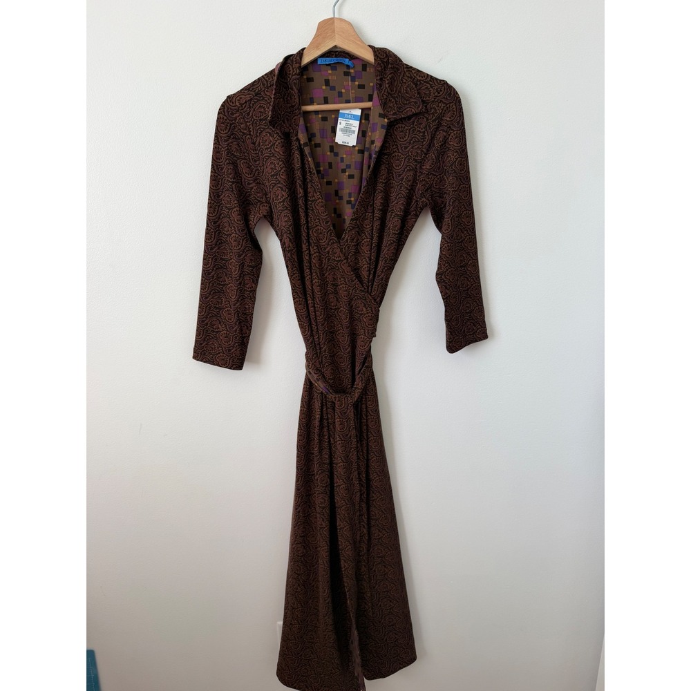 J. McLaughlin‎ Ruthie Dress – Block Party Paisley Brown Multi – Women's Small